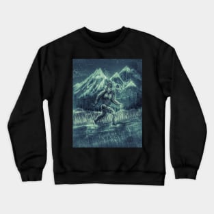 Sasquatch Hide and Seek Crewneck Sweatshirt